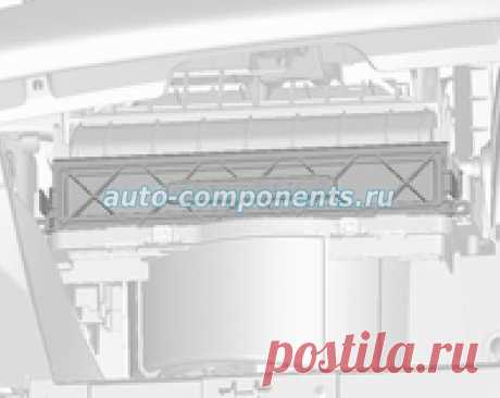 Замена фильтра салона Opel Mokka | Auto-Components.Ru