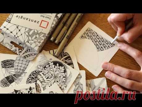 How to Draw the Zentangle® Tangle 'Pea-Nuckle'