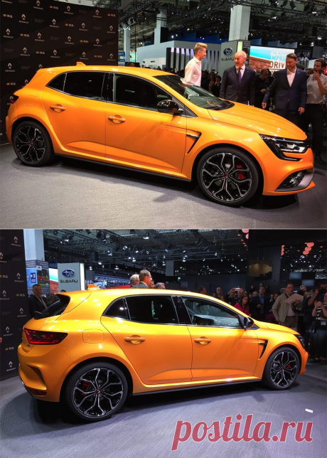 Renault Megane RS 2018 фото характеристики