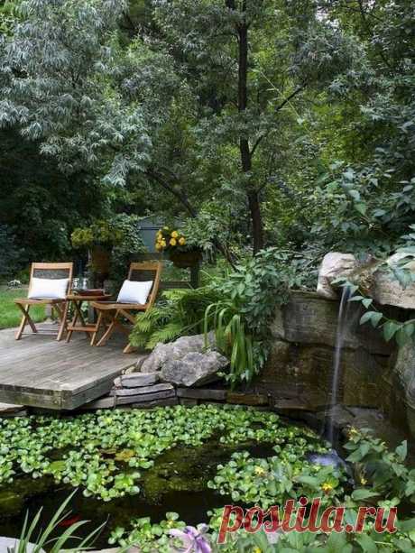 68+ Marvelous Backyard Ponds and Water Garden Landscaping Ideas - Page 6 of 70