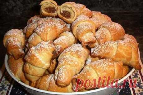 Рогалики с повидлом