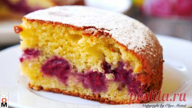 Вкусный и очень быстрый пирог к чаю