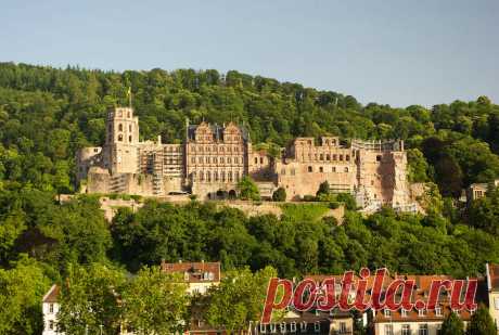 Гейдельбергский замок - легендарные руины Германии