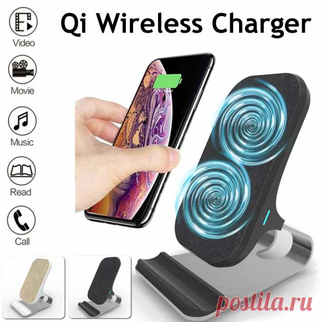 15W Qi Wireless Charger Fast Charging Stand Dock For Samsung Galaxy Note 20 Ultr - US$18.99