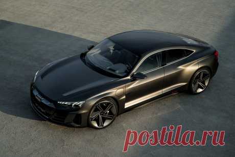 Дебют концепта четырехдверного купе Audi e-tron GT | АвТОгус | Яндекс Дзен