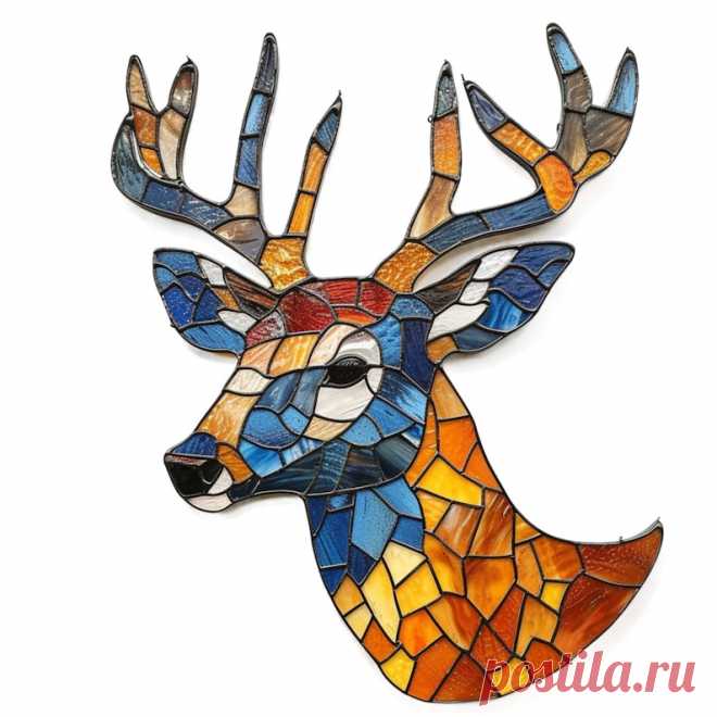 Mule Deer Stained Glass Window Cling Window Sticker Calcomanía Película con colores vibrantes Regalo único para él Amante al aire libre - Etsy Chile