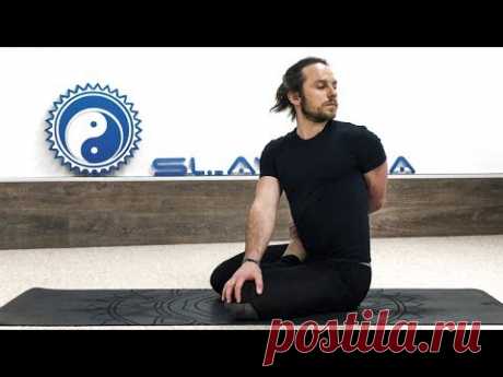 Как сесть в позу лотоса 🧘 Комплекс йоги для освоения падмасаны 🚊 EXPRESS YOGA 2 ⭐ SLAVYOGA