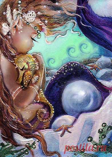 Paradise Dreamers by Robin Pushe'e | Pisces & Mermaids