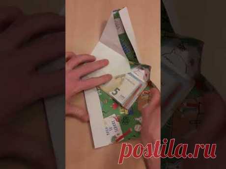 📩Easy diy paper envelope 🦚 Easy Origami Envelope Tutorial. КОНВЕРТ оригами А4 #shorts