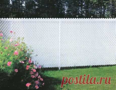 Chain-Link Privacy Inserts - Wallace Fences