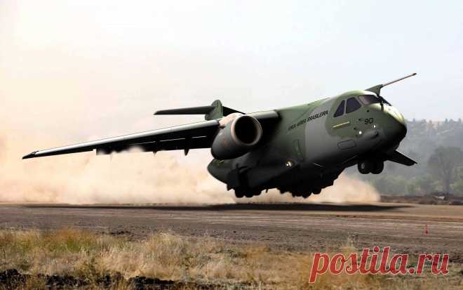 Военно-транспортный самолет Embraer KC-390 готовится к испытаниям | Мир оружия