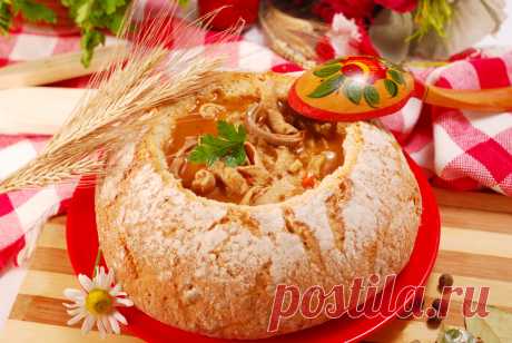 Польские фляки в хлебе — мечта мясоедов! — Фактор Вкуса