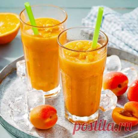 Йогуртовый смузи с абрикосами и морковью - DYNASTYOFCHEFS.RU