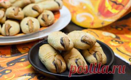 Печенье на Хэллоуин для детей - Пальцы ведьмы и Мумии, рецепт с фото | Все Блюда