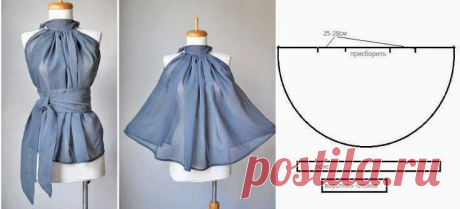 Летние юбки и блузы с простыми выкройками — Рукоделие