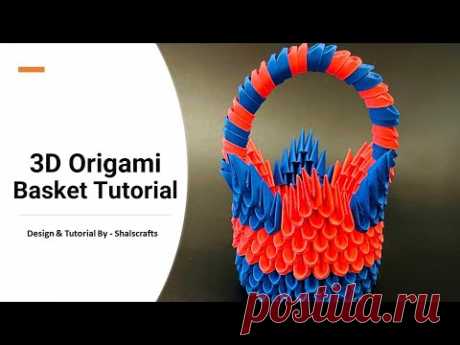 This video is about how to make paper basket 3d origami. Easy and Beautiful Paper Easter craft. How to make a beautiful 3D Origami Basket. 3d origami Basket tutorial. How to fold paper basket. Easter Gift 3D Origami.

Subscribe to my channel for more craft tutorials. Subscribe and share the videos.
#shalscrafts #3Dorigami, #3dorigamibasket #Eastercrafts