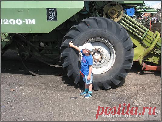 это не я маленький!!!,это колесо большое!!!