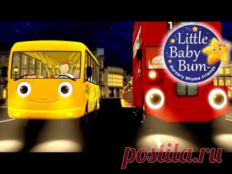 Wheels On The Bus | Part 7 | Nursery Rhymes | by LittleBabyBum!