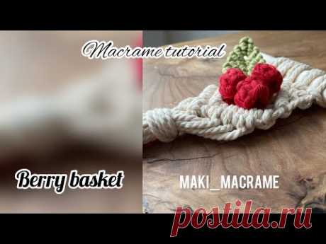 Macrame tutorial | mini macrame Wall Hanging