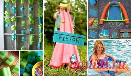 Top 21 The Best DIY Pool Noodle Home Projects and Lifehacks Summer is here and pool noodle is everywhere. But pool noodle has many uses not just in the swimming pool. First of all, you can do so many things with a pool noodle for home projects. For example, you can make some small exquisite pendants with the colorful pool noodles to decorate your home. Besides […]