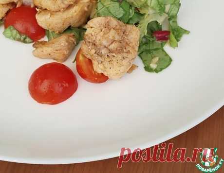 Салат из курицы с нотками цитруса – кулинарный рецепт