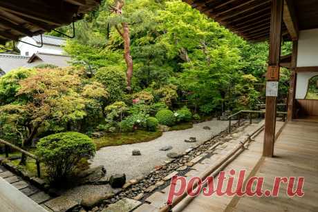 Сад в японском стиле Подборка красочных фотографий садов в японском стиле.