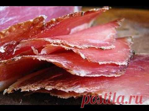 Вяленое мясо - рецепт / Простые рецепты