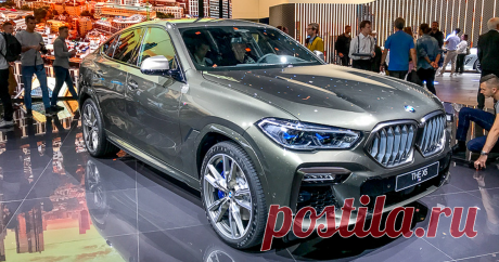BMW X6 «живьем»: первые фото и впечатления Главная для нас премьера на стенде BMW — это новое поколение кроссовера Х6