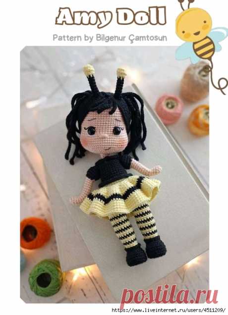 Куколка пчёлка. Перевод.