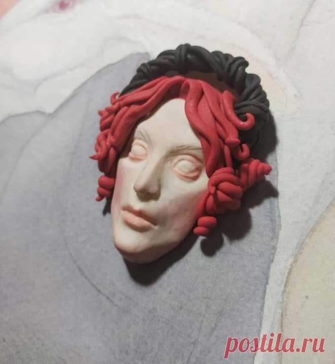 Лицо из полимерной глины | 18 фото | polymer clay craft