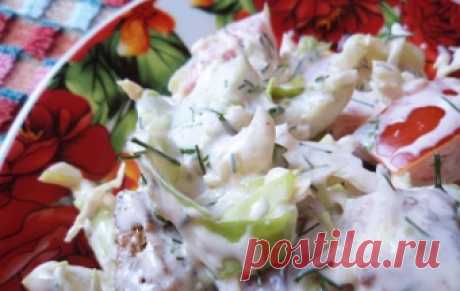 Салат из молодого картофеля / Овощные салаты / TVCook: пошаговые рецепты с фото