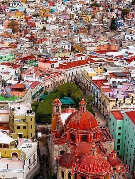 Разноцветный город Гуанахуато, Мексика / Speleologov.Net - мир кейвинга