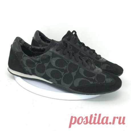 Coach Womens Neala A1158 Black Mesh Flat Sneakers Walking Shoes Size 7.5 M  Brand: Coach SKU: Bin O MPN: A1158 Model: Neala Gender: Womens Size: US 7.5 Shoe Width: M Type: Flats Upper Material: Mesh Style: Sneakers Heel Height: Flat (0 to 1/2 in.) NOTE: Please see all photos as they are part of the description. About Baileys Please compare measurements with your favorite similar item to ensure the best fit. All photos is the actual item. All Items Guaranteed 100% Authentic Or Your Money Back.