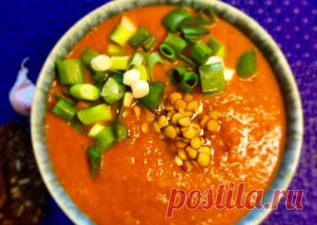 (18) Томатной-чечевичный суп - пошаговый рецепт с фото. Автор рецепта Елена🏃🏼‍♂️ 🏃‍♂️ . - Cookpad