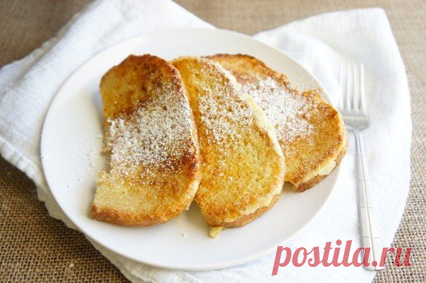 Как приготовить гренки (французский тост по-русски) - рецепт, ингридиенты и фотографии