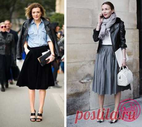 Пышная юбка, уличная мода и персональный стиль | Trendy-u.ru