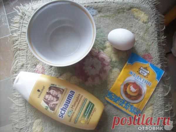 Домашний желатиново-яичный шампунь | Женский журнал