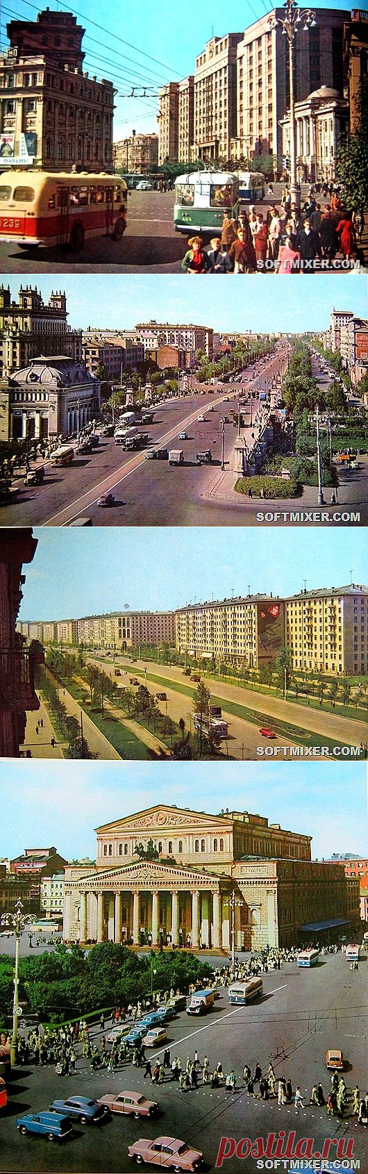 Цветные фото Москвы 1959 года / Назад в СССР / Back in USSR