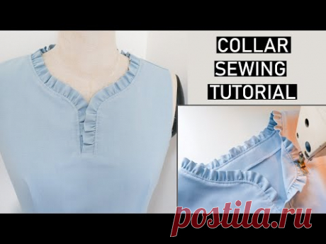 How To Design A Beautiful Women's Collar That You Should Not Miss | Thuy Sewing