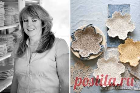 Make Your Own Lace Pottery