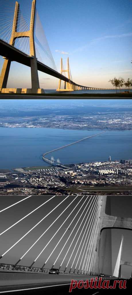 Васко да Гама-самый длинный мост в Европе | В мире интересного