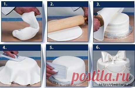 Как сделать КРАСИВЕЙШУЮ мастику для торта своими руками 4 рецепта