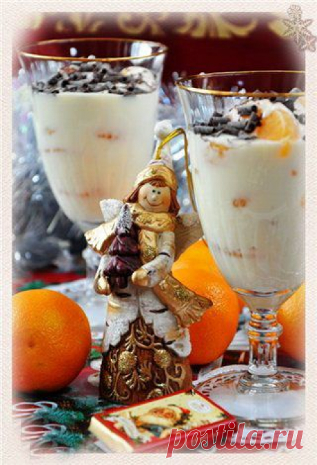 Десерт «Мандарины в белом шоколаде» : Простые рецепты для вкусной жизни