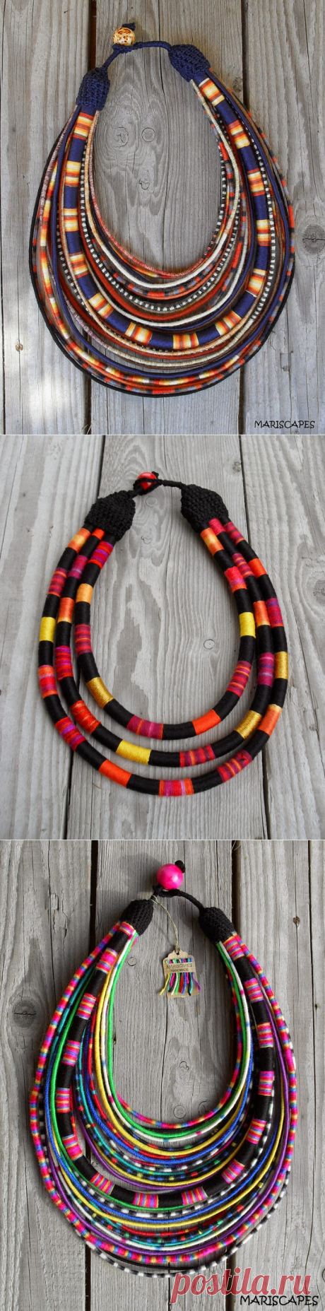 APIF Gift Guide: Necklaces by Mariscapes | African Prints in Fashion