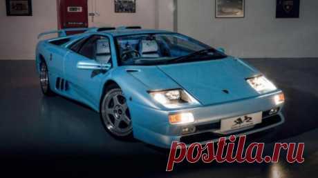 В продаже голубой Lamborghini Diablo SV 1998 года (8 фото) | Чёрт побери