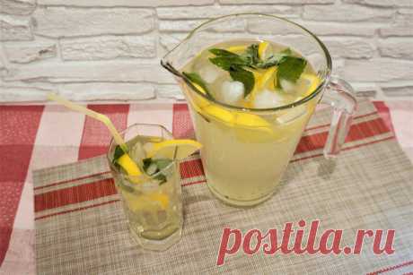Освежающий цитрусово-мятный лимонад