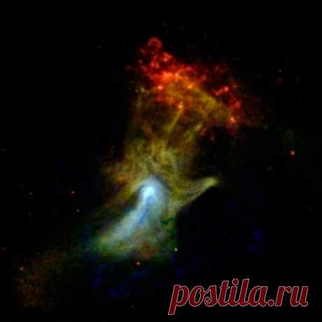 Пульсар PSR B1509-58 в созвездии Циркуля / Физика невозможного!