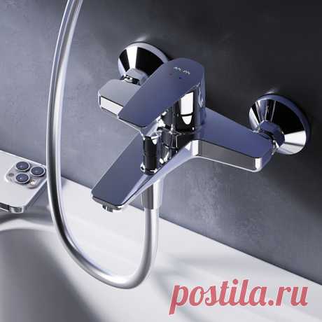 Смеситель для ванны и душа AM.PM Gem F90A10000 - купить в интернет-магазине на официальном сайте производителя с гарантией цены по лучшим условиям