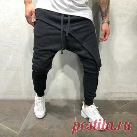 Men's joggers pants elastic cotton casual tactical pants comfortable breathable drawstring trousers fitness sport cycling hiking Sale - Banggood.com