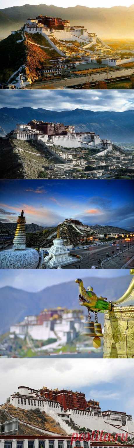 Дворец Потала, резиденция Далай-ламы. Лхаса. Тибет. | WorldCity